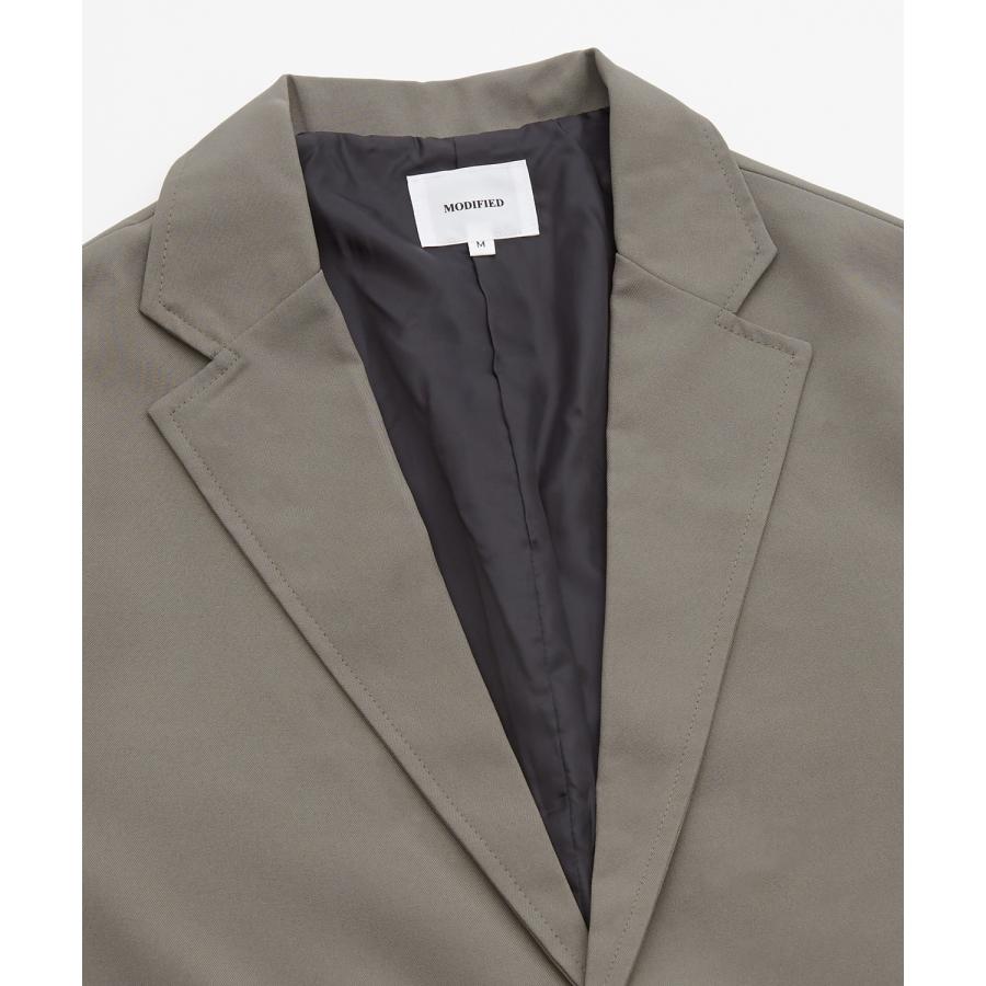 セットアップ メンズ テーラードジャケット スラックス タックパンツ きれいめ 大人カジュアル シンプル ベーシック ビジネスカジュアル ブラック グレー | improves | 13