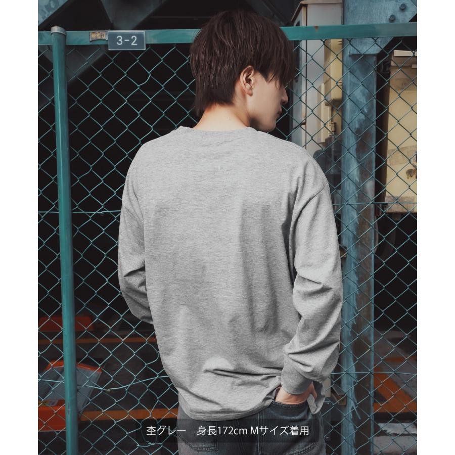 長袖Tシャツ メンズ POLO CHAMPS ワンポイント刺しゅう ポニー カットソー 大きめ カジュアル ストリート ブラック チャコール グレー ネイビー ホワイト | improves | 20