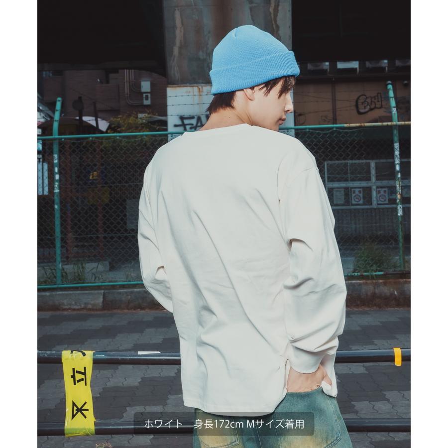 長袖Tシャツ メンズ POLO CHAMPS ワンポイント刺しゅう ポニー カットソー 大きめ カジュアル ストリート ブラック チャコール グレー ネイビー ホワイト | improves | 10