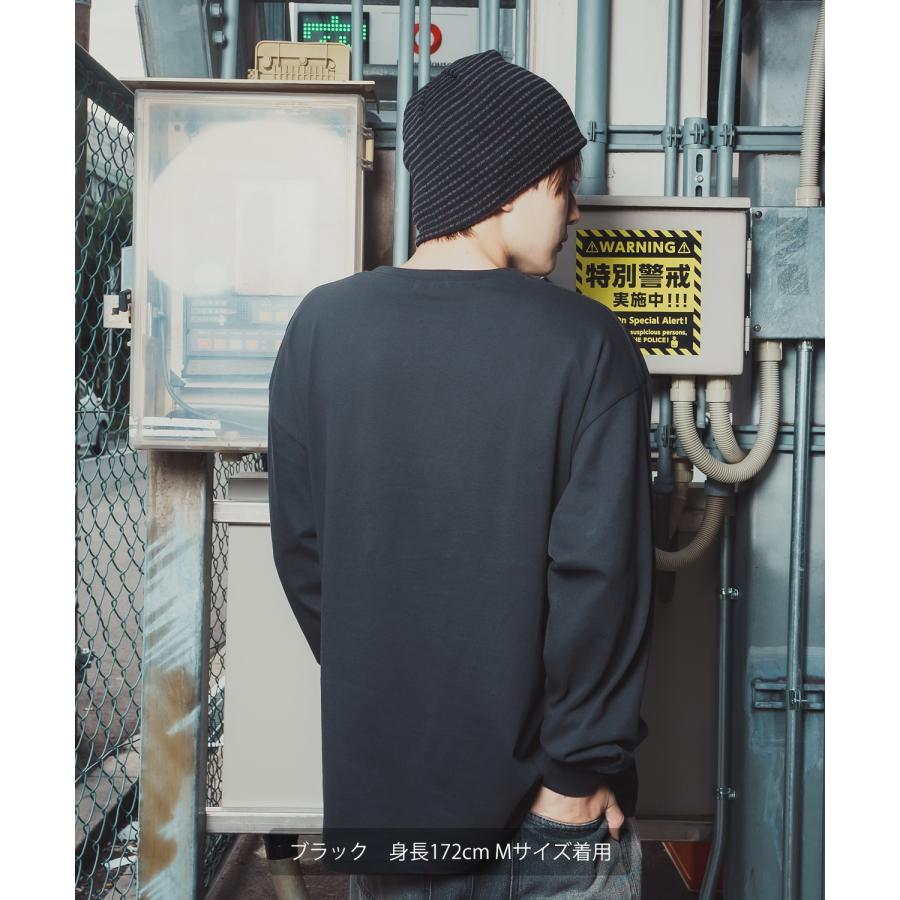 長袖Tシャツ メンズ POLO CHAMPS ワンポイント刺しゅう ポニー カットソー 大きめ カジュアル ストリート ブラック チャコール グレー ネイビー ホワイト | improves | 13