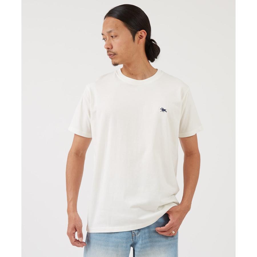 半袖Tシャツ メンズ POLOCHAMPS バッグロゴ ポニー カットソー 大きめ カジュアル ストリート ブラック チャコール ホワイト | improves | 11
