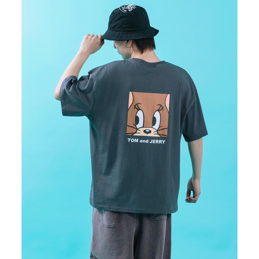 半袖Tシャツ メンズ TOM&JERRY トムとジェリー プリント カットソー カートゥーン 大きめ アメカジ カジュアル スケーター ストリート 古着MIX | improves | 16