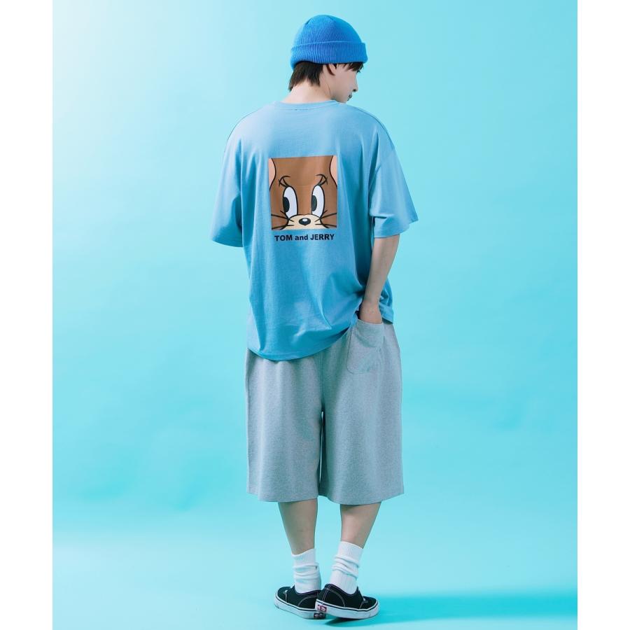半袖Tシャツ メンズ TOM&JERRY トムとジェリー プリント カットソー カートゥーン 大きめ アメカジ カジュアル スケーター ストリート 古着MIX | improves | 23