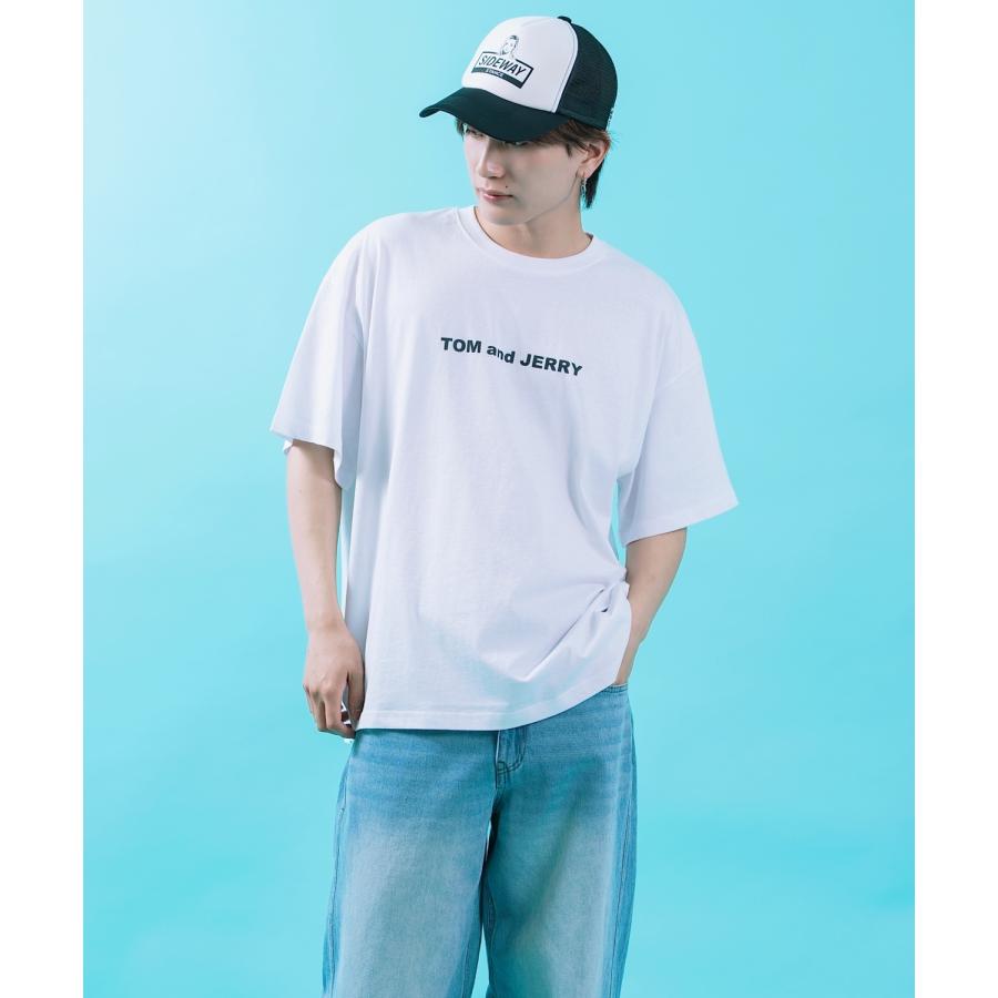 半袖Tシャツ メンズ TOM&JERRY トムとジェリー プリント カットソー カートゥーン 大きめ アメカジ カジュアル スケーター ストリート 古着MIX | improves | 10