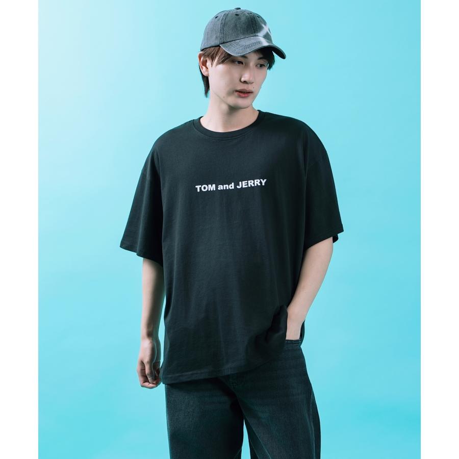 半袖Tシャツ メンズ TOM&JERRY トムとジェリー プリント カットソー カートゥーン 大きめ アメカジ カジュアル スケーター ストリート 古着MIX | improves | 12