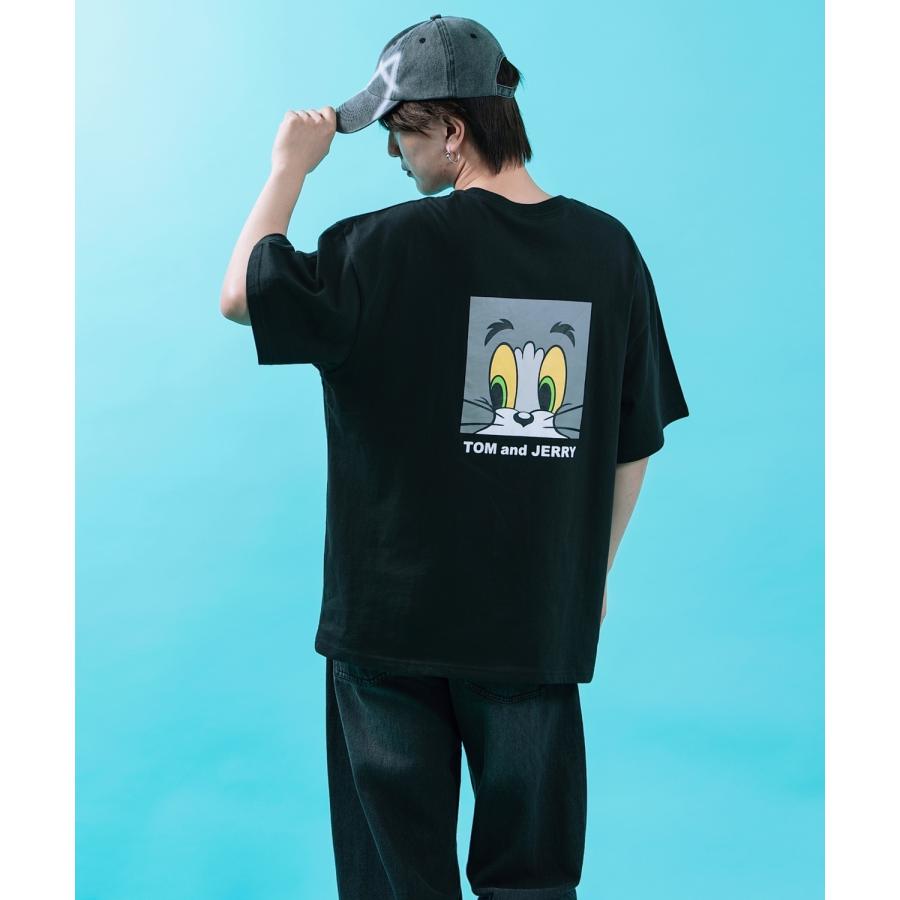 半袖Tシャツ メンズ TOM&JERRY トムとジェリー プリント カットソー カートゥーン 大きめ アメカジ カジュアル スケーター ストリート 古着MIX | improves | 13