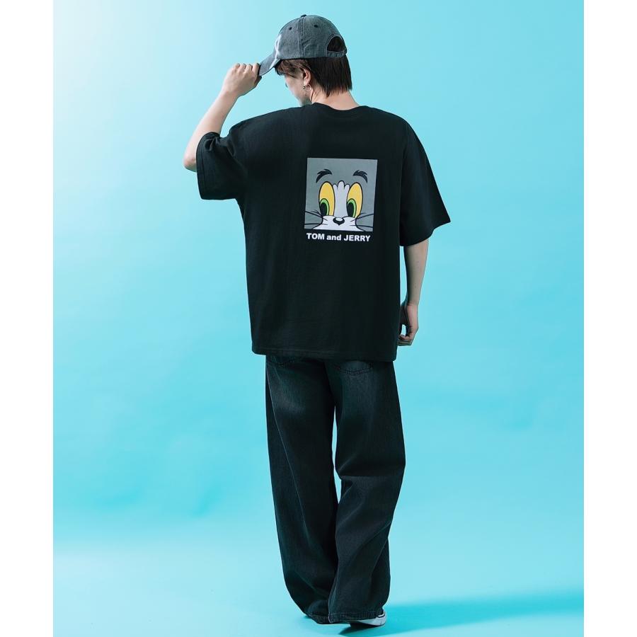 半袖Tシャツ メンズ TOM&JERRY トムとジェリー プリント カットソー カートゥーン 大きめ アメカジ カジュアル スケーター ストリート 古着MIX | improves | 14