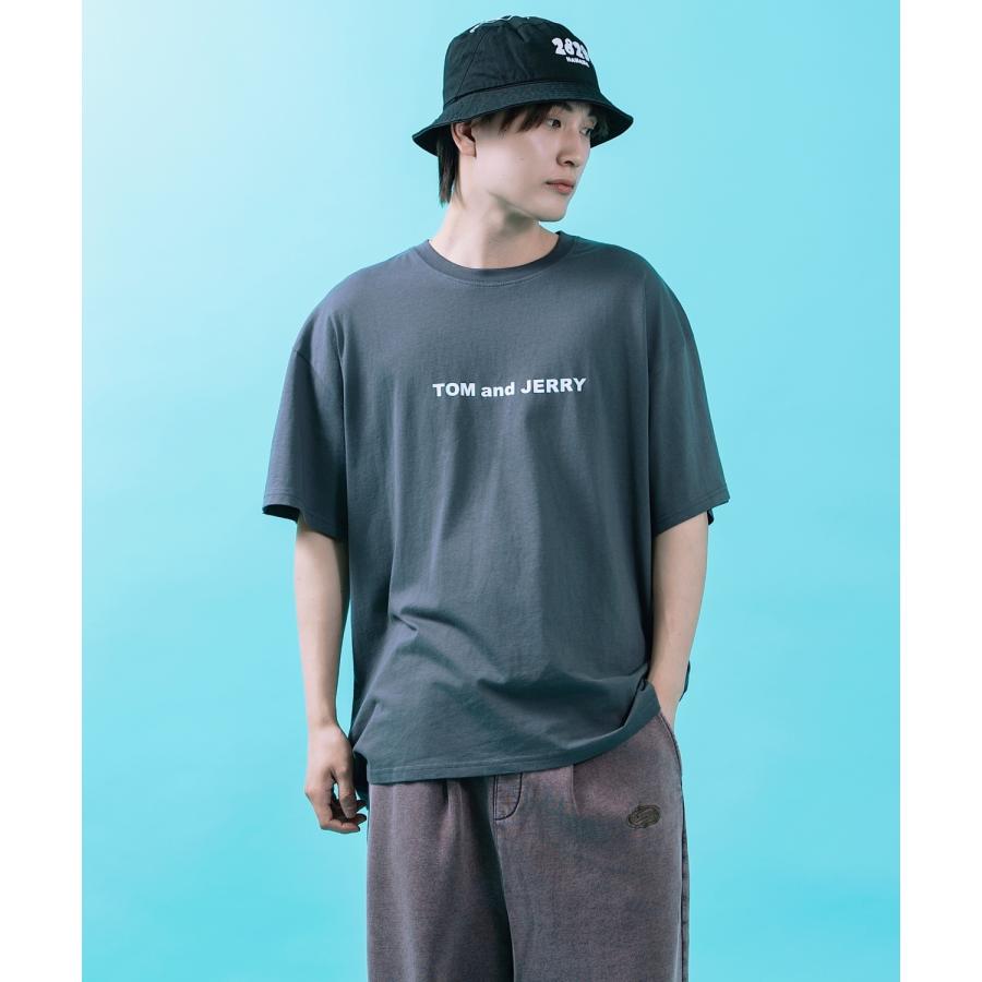 半袖Tシャツ メンズ TOM&JERRY トムとジェリー プリント カットソー カートゥーン 大きめ アメカジ カジュアル スケーター ストリート 古着MIX | improves | 15