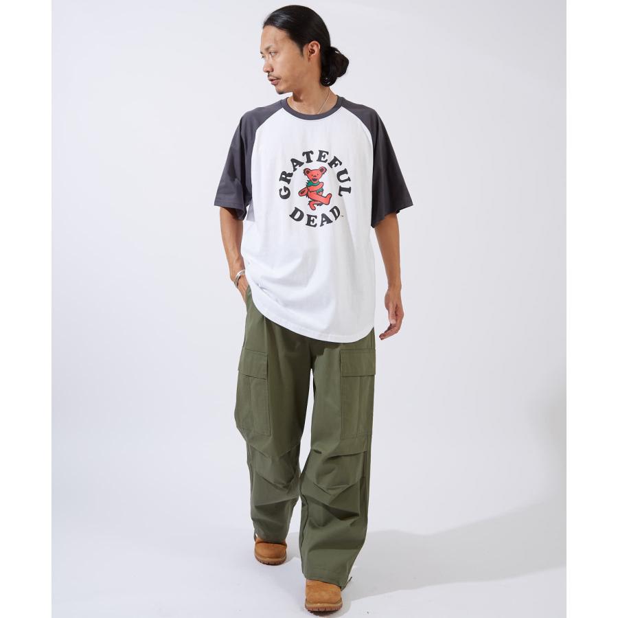 半袖Tシャツ メンズ GRATEFUL DEAT グレイトフルデッド カットソー ラグラン キャラクター オーバーサイズ ビッグシルエット 大きめ カジュアル アメカジ | improves | 13