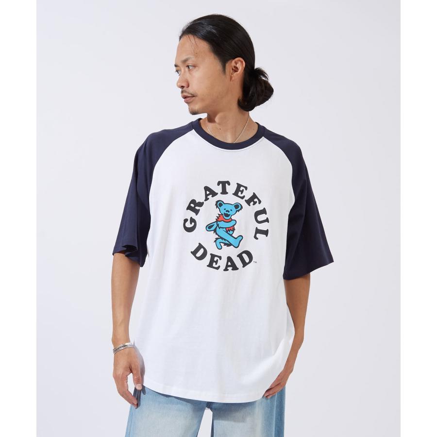 半袖Tシャツ メンズ GRATEFUL DEAT グレイトフルデッド カットソー ラグラン キャラクター オーバーサイズ ビッグシルエット 大きめ カジュアル アメカジ | improves | 14