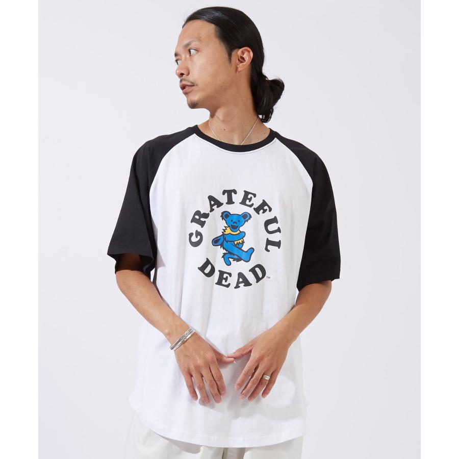 半袖Tシャツ メンズ GRATEFUL DEAT グレイトフルデッド カットソー ラグラン キャラクター オーバーサイズ ビッグシルエット 大きめ カジュアル アメカジ | improves | 04