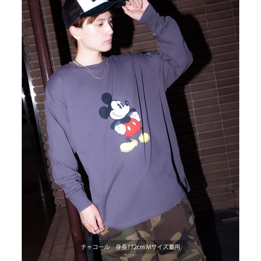 Tシャツ メンズ レディース ミッキーマウス キャラクター トップス ルーズフィット ゆったり カジュアル アメカジ ストリート スケーター 古着MIX | improves | 12