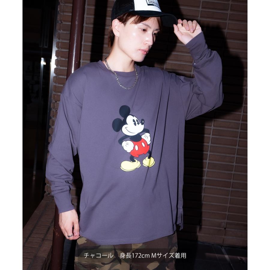 Tシャツ メンズ レディース ミッキーマウス キャラクター トップス ルーズフィット ゆったり カジュアル アメカジ ストリート スケーター 古着MIX | improves | 08
