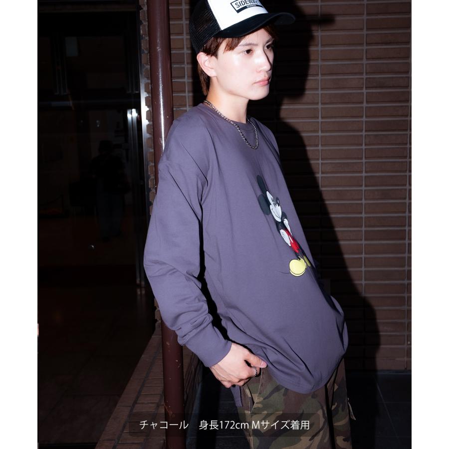 Tシャツ メンズ レディース ミッキーマウス キャラクター トップス ルーズフィット ゆったり カジュアル アメカジ ストリート スケーター 古着MIX | improves | 10