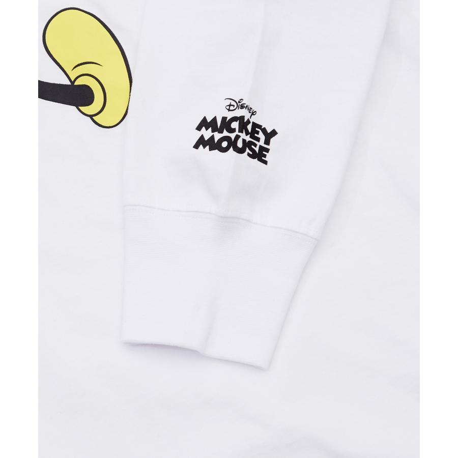 カットソー メンズ ミッキーマウス キャラT キャラクター Tシャツ トップス 綿100％ ロング スリーブ カジュアル アメカジ ストリート スケーター 古着MIX | improves | 17