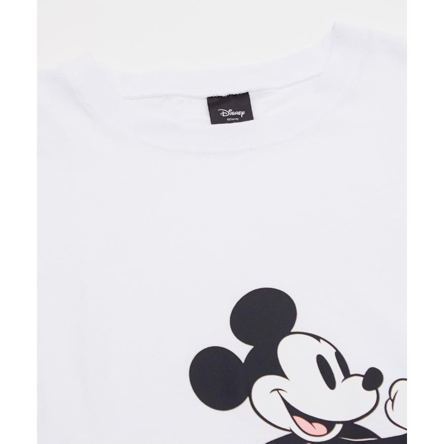 カットソー メンズ ミッキーマウス キャラT キャラクター Tシャツ トップス 綿100％ ロング スリーブ カジュアル アメカジ ストリート スケーター 古着MIX | improves | 19