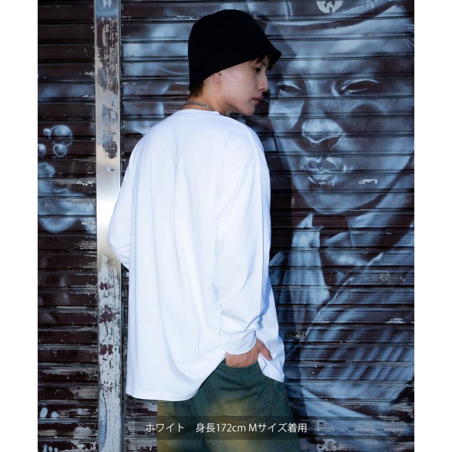 カットソー メンズ ミッキーマウス キャラT キャラクター Tシャツ トップス 綿100％ ロング スリーブ カジュアル アメカジ ストリート スケーター 古着MIX | improves | 05