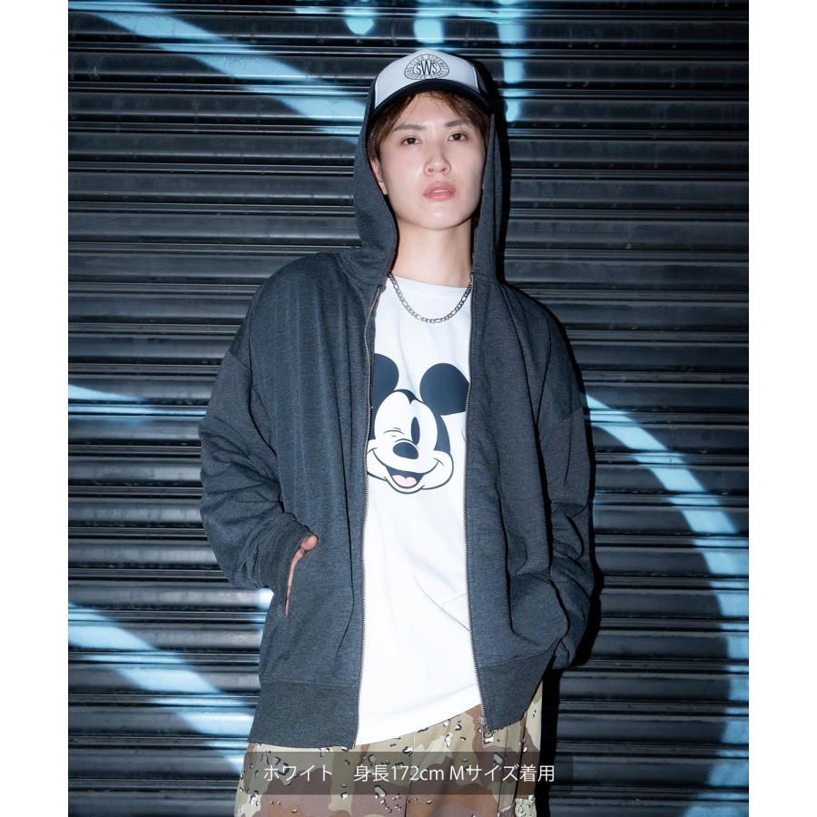 Tシャツ メンズ レディース ミッキーマウス グッズ キャラT キャラクター トップス 綿100％ ロング スリーブ カジュアル ストリート スケーター 古着MIX | improves | 07