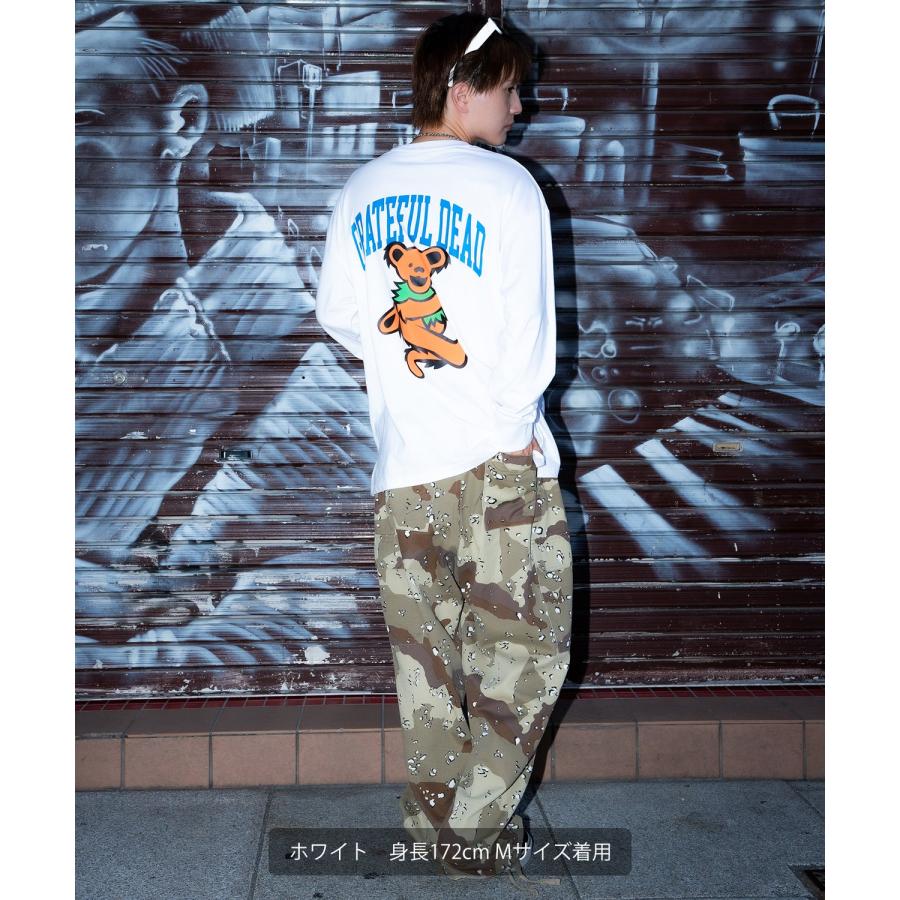 長袖Tシャツ メンズ GRATEFUL DEAT グレイトフルデッド キャラT キャラクター トップス ロンT ルーズフィット ゆったり アメカジ ストリート スケーター | improves | 11