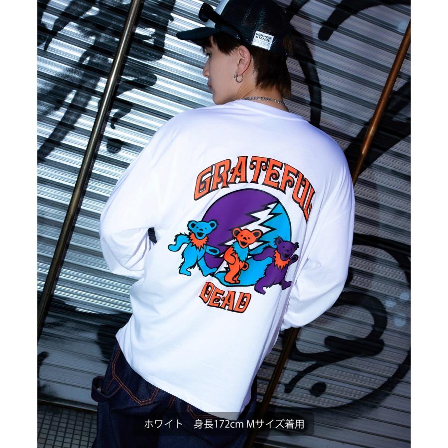 長袖Tシャツ メンズ GRATEFUL DEAT グレイトフルデッド カットソー ロンT キャラT キャラクター  ゆったり カジュアル アメカジ ストリート スケーター 古着 | improves | 03