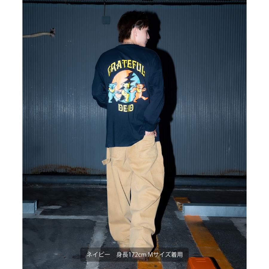 長袖Tシャツ メンズ GRATEFUL DEAT グレイトフルデッド カットソー ロンT キャラT キャラクター  ゆったり カジュアル アメカジ ストリート スケーター 古着 | improves | 11