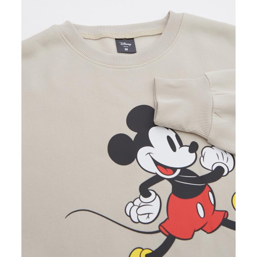 トレーナー メンズ MICKEY ミッキー プリント コットンタッチ 裏起毛 スウェットトレーナー 大きめ アメカジ スケーター ストリート 古着MIX 韓国 | improves | 14