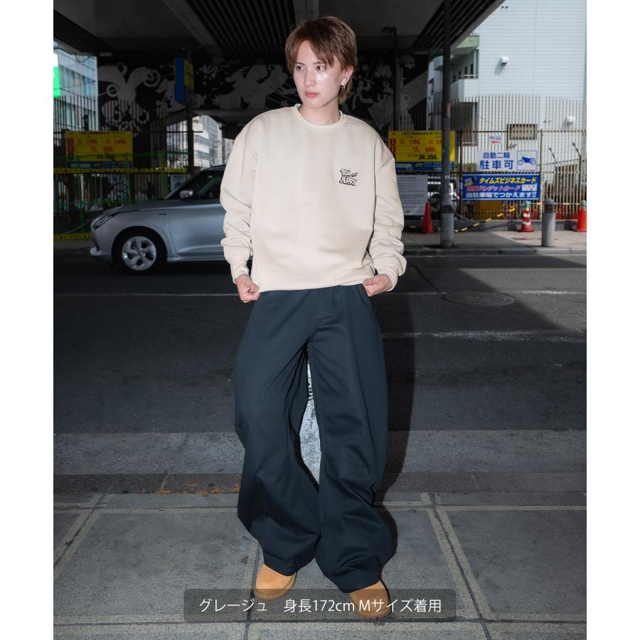 トレーナー メンズ TOM&JERRY  トムとジェリー バックプリント 裏起毛 スウェット クルーネック カートゥーン 大きめ アメカジ ストリート 古着MIX 韓国 | improves | 16