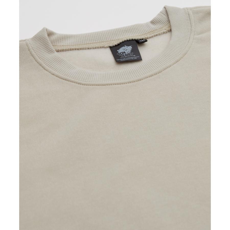 トレーナー メンズ TOM&JERRY  トムとジェリー バックプリント 裏起毛 スウェット クルーネック カートゥーン 大きめ アメカジ ストリート 古着MIX 韓国 | improves | 18