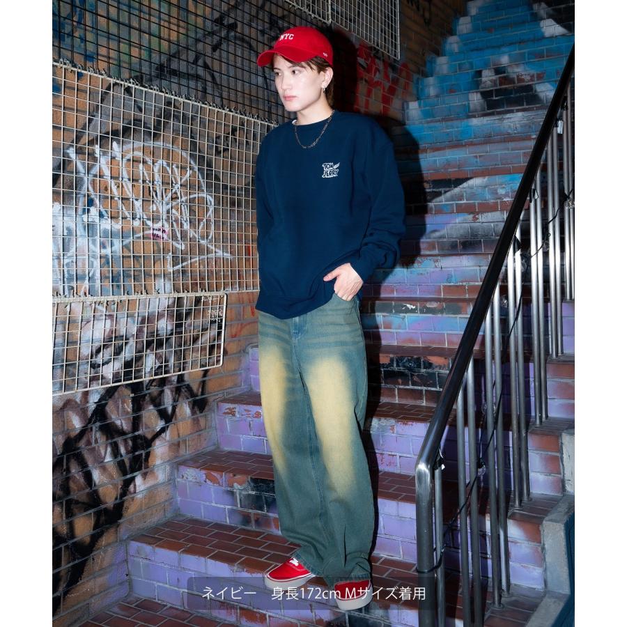 トレーナー メンズ TOM&JERRY  トムとジェリー バックプリント 裏起毛 スウェット クルーネック カートゥーン 大きめ アメカジ ストリート 古着MIX 韓国 | improves | 12