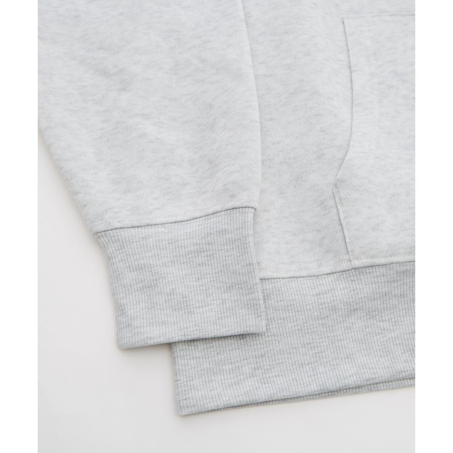 ジップパーカー メンズ レディース 裏起毛 綿タッチ スウェット フルジップ パーカー オーバーサイズ ビッグシルエット 無地 ストリート 韓国 | improves | 19