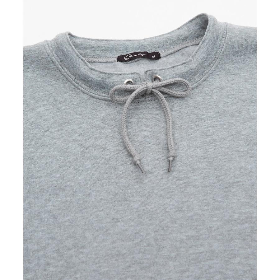 トレーナー メンズ レディース ネックコード ドルマンスリーブ 裏起毛 スウェット シンプル 大きめ アメカジ カジュアル スケーター ストリート 古着MIX 韓国 | improves | 13