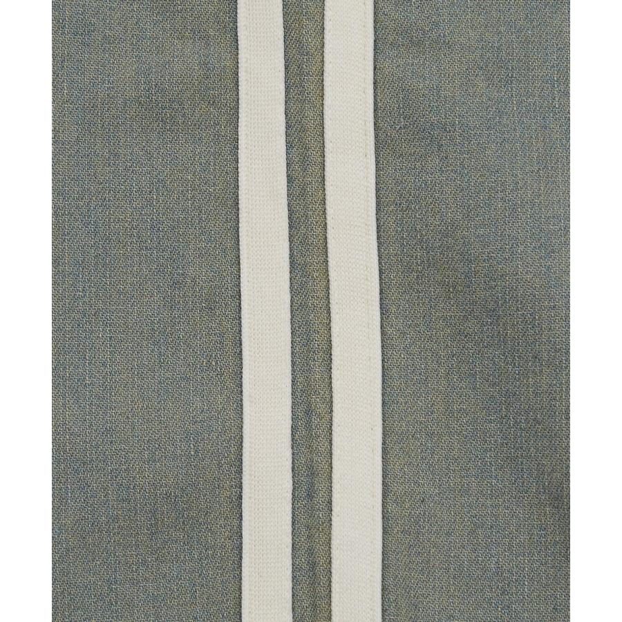 デニムパーカー メンズ サイドライン ジップアップ フーディ ヴィンテージ加工 ショート丈 秋 冬 アメカジ ワークスタイル Y2K ストリート 90s ストリート 韓国 | improves | 19