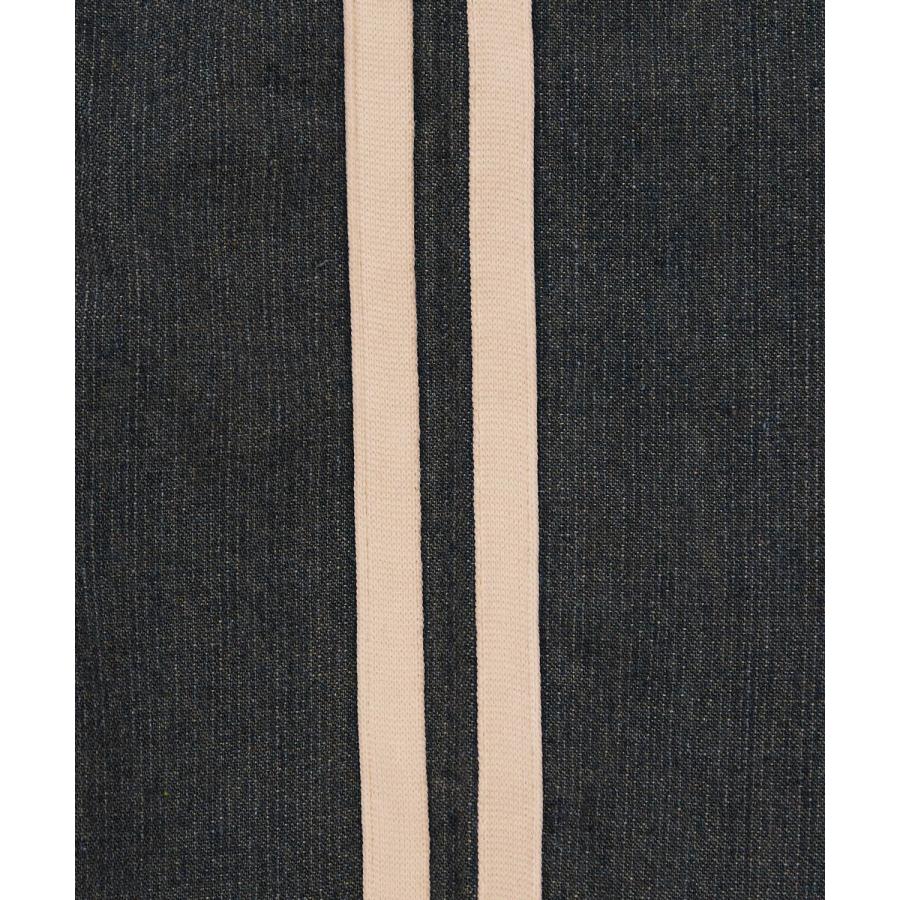 デニムパンツ メンズ サイドライン ワイド ジーンズ ヴィンテージ加工 春 秋 冬 アメカジ ワークスタイル Y2K ストリート 90s ストリート 韓国 | improves | 20