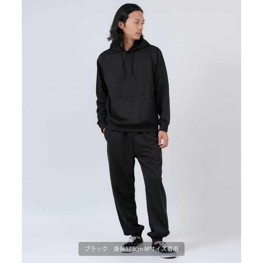 セットアップ メンズ スウェット 上下セット スムース 裏毛 プルパーカー ジョガーパンツ ルームウェア オーバーサイズ ビッグシルエット 無地 ストリート 韓国 | improves | 06