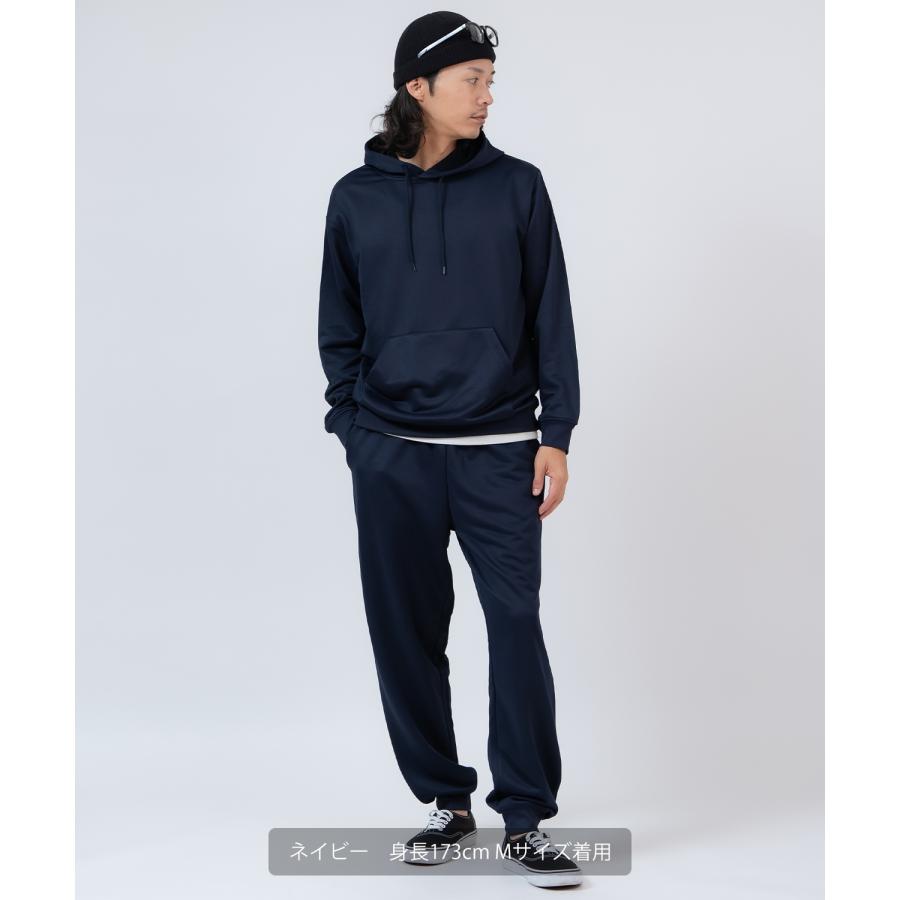 セットアップ メンズ スウェット 上下セット スムース 裏毛 プルパーカー ジョガーパンツ ルームウェア オーバーサイズ ビッグシルエット 無地 ストリート 韓国 | improves | 09