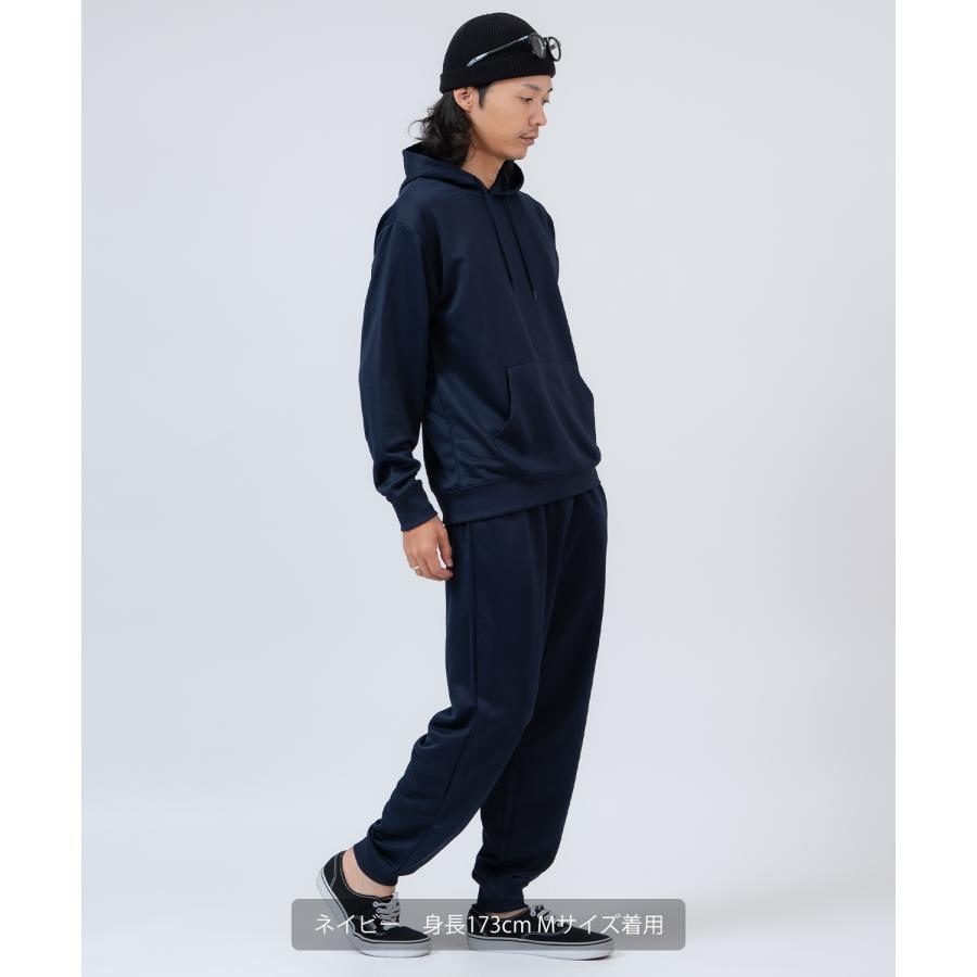 セットアップ メンズ スウェット 上下セット スムース 裏毛 プルパーカー ジョガーパンツ ルームウェア オーバーサイズ ビッグシルエット 無地 ストリート 韓国 | improves | 10