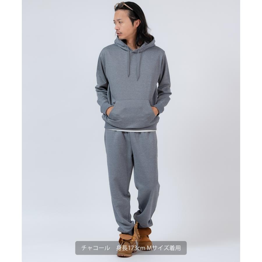 セットアップ メンズ スウェット 上下セット スムース 裏毛 プルパーカー ジョガーパンツ ルームウェア オーバーサイズ ビッグシルエット 無地 ストリート 韓国 | improves | 13