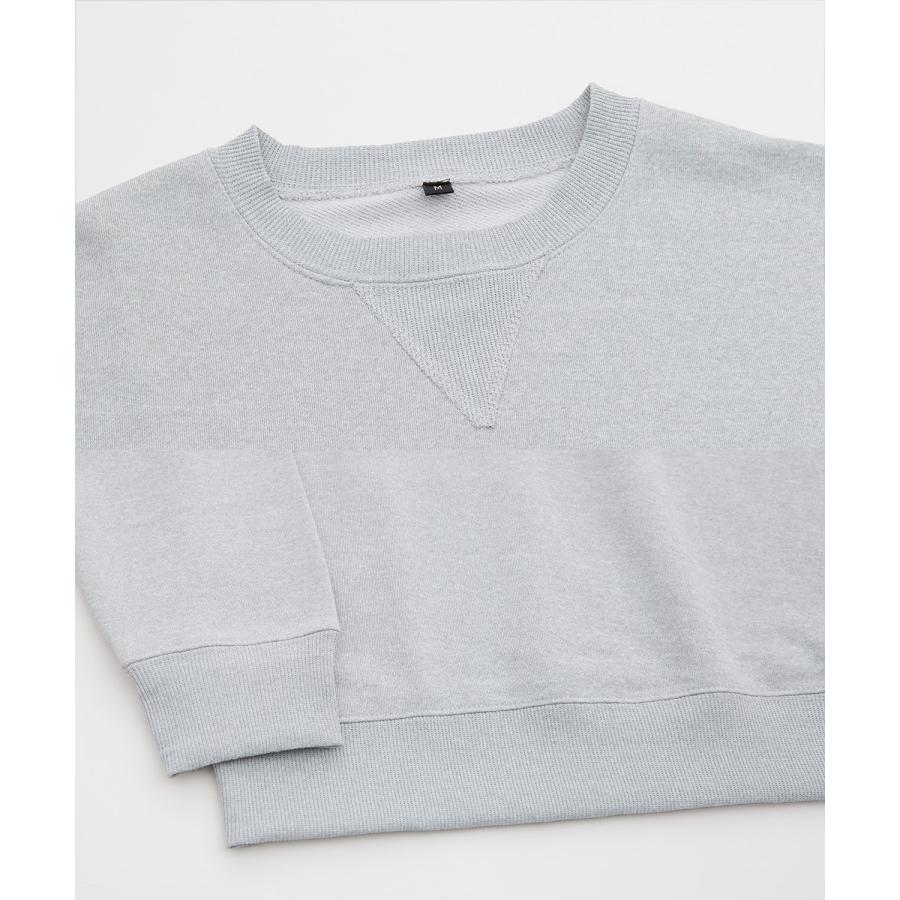 トレーナー メンズ スウェット クルーネック セットアップ 無地 シンプル ゆったり 大きいサイズ カジュアル ベーシック ノームコア ストリート | improves | 22