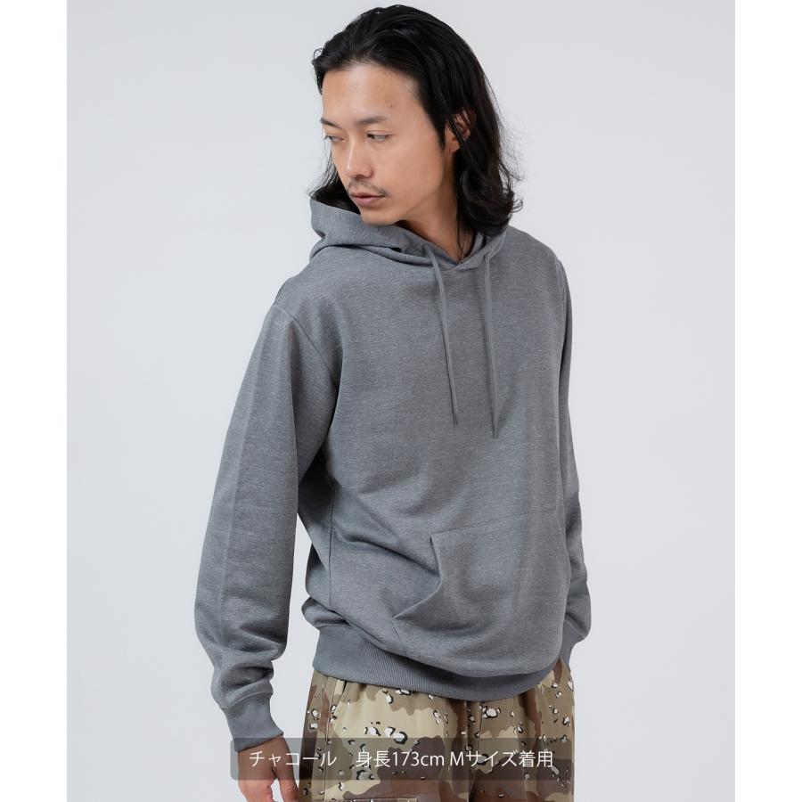 パーカー メンズ スウェット フーディー セットアップ 無地 シンプル ゆったり 大きいサイズ カジュアル ベーシック ノームコア ストリート | improves | 14