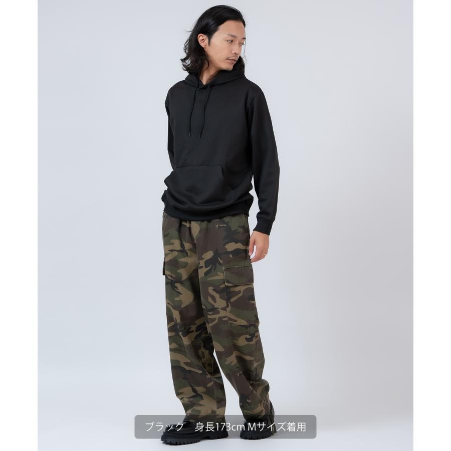 パーカー メンズ スウェット フーディー セットアップ 無地 シンプル ゆったり 大きいサイズ カジュアル ベーシック ノームコア ストリート | improves | 08