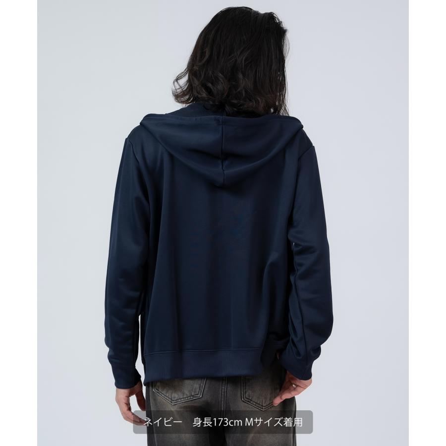 パーカー メンズ スウェット フーディー フルジップ セットアップ 無地 シンプル ゆったり 大きいサイズ カジュアル ベーシック ノームコア ストリート | improves | 11