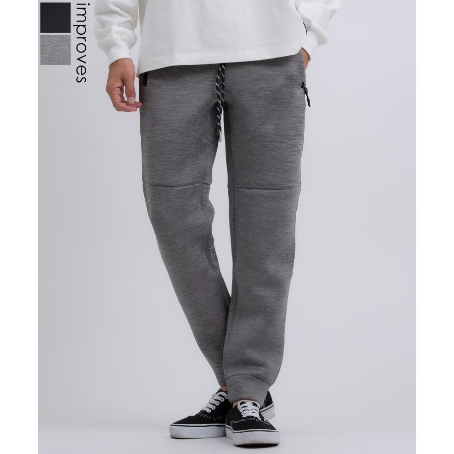 ジョガーパンツ メンズ イージーパンツ トラックパンツ ベーシック スポーツミックス テック カジュアル Y2K ストリート ブラック グレー | improves