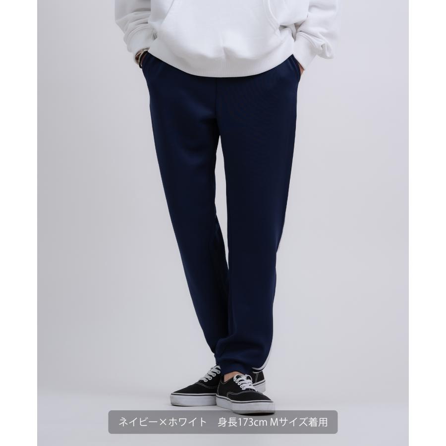 ジョガーパンツ メンズ ライン イージーパンツ トラックパンツ ベーシック スポーツミックス テック カジュアル Y2K ストリート ブラック グレー | improves | 12