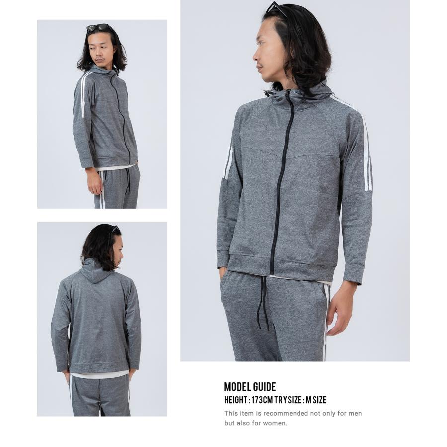 トラックジャケット サイドライン メンズ セットアップ ジャージ ジョガーパンツ ライン入り スポーティー カジュアル ストリート 90s レトロ  韓国ファッション | improves | 16