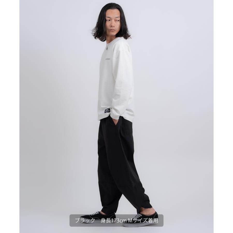 ワイドパンツ メンズ ストレッチ 快適 伸縮 アラジンパンツ バルーンシルエット ボトムス イージーパンツ 9分丈 部屋着 ルームウェア カジュアル ストリート | improves | 08