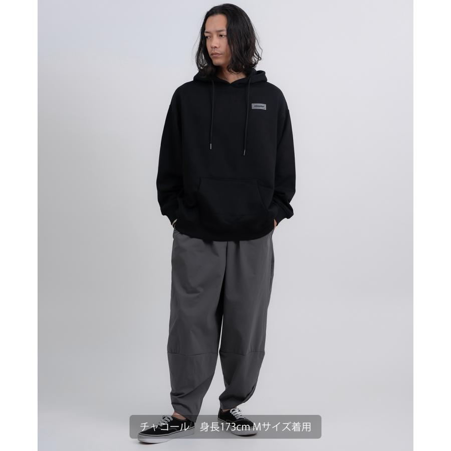 ワイドパンツ メンズ ストレッチ 快適 伸縮 アラジンパンツ バルーンシルエット ボトムス イージーパンツ 9分丈 部屋着 ルームウェア カジュアル ストリート | improves | 12