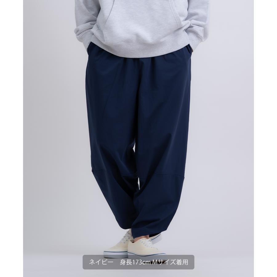 ワイドパンツ メンズ ストレッチ 快適 伸縮 アラジンパンツ バルーンシルエット ボトムス イージーパンツ 9分丈 部屋着 ルームウェア カジュアル ストリート | improves | 13