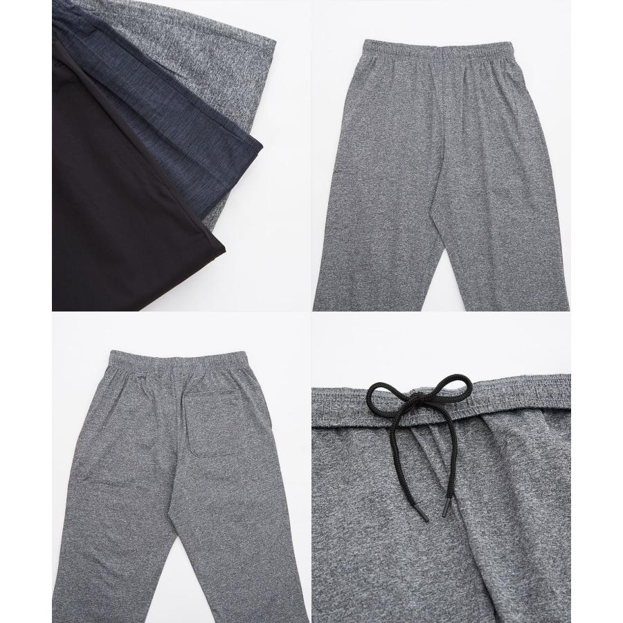 クロップドパンツ メンズ 7分丈 クロップド丈 ジャージ イージーパンツ リラックスパンツ ストレッチ ジョガーパンツ スポーツ 部屋着 ルームウェア ストリート | improves | 18
