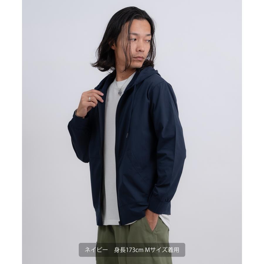 パーカー メンズ ジップアップ 薄手 フーディー フード ストレッチ ジム ワークアウト スポーツMIX 無地 ルームウェア スポーツMIX 韓国ファッション | improves | 15