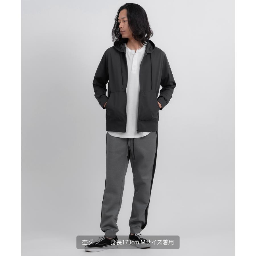 パーカー メンズ ジップアップ 薄手 フーディー フード ストレッチ ジム ワークアウト スポーツMIX 無地 ルームウェア スポーツMIX 韓国ファッション | improves | 12